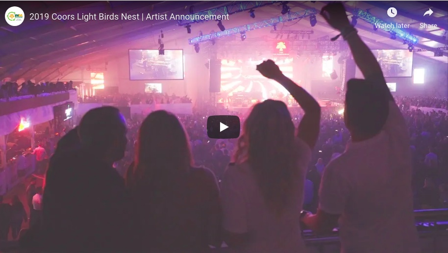 Music Lineup Announced for Coors Light Birds Nest