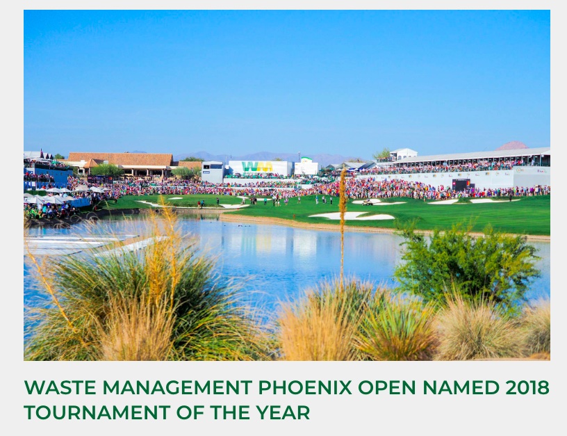 WM Phoenix Open Named PGA TOUR “Tournament of the Year”